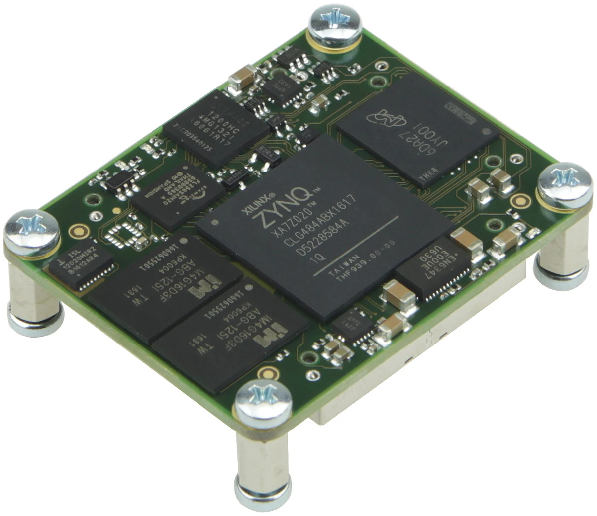 SoC Module with automotive Zynq™ XA7Z020-1CLG484Q, 1 GByte DDR3, e.MMC, 4 x 5 cm