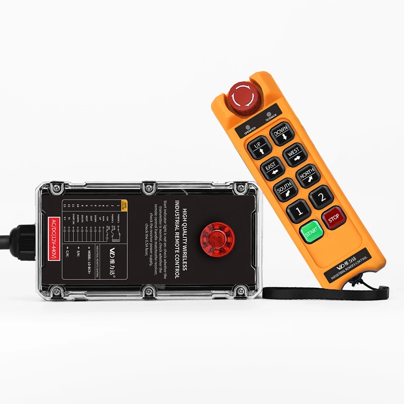 LD-BC8+ a Professional After-sales Team Crane Remote Control Can Be Applied to Detect the Production Status of Working Equipment