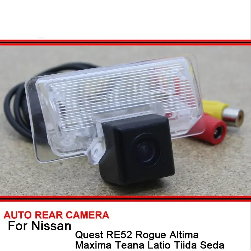 For Nissan Maxima Teana Latio Tiida Seda Quest RE52 Rogue Altima Night Vision Waterproof Car Reverse Backup Rear View Camera HD 