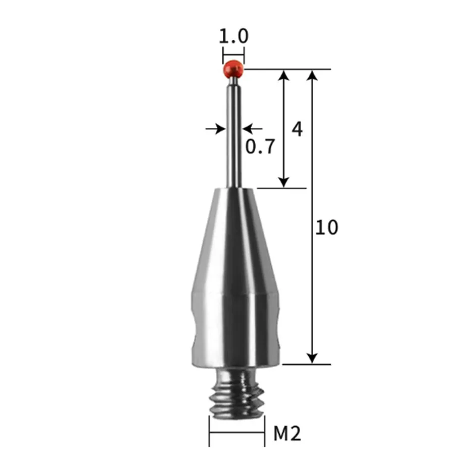 Thread M2 Coordinate Measuring Needle, 3D Probe, Measuring Head Accessories, Ruby Measuring Needle image 3