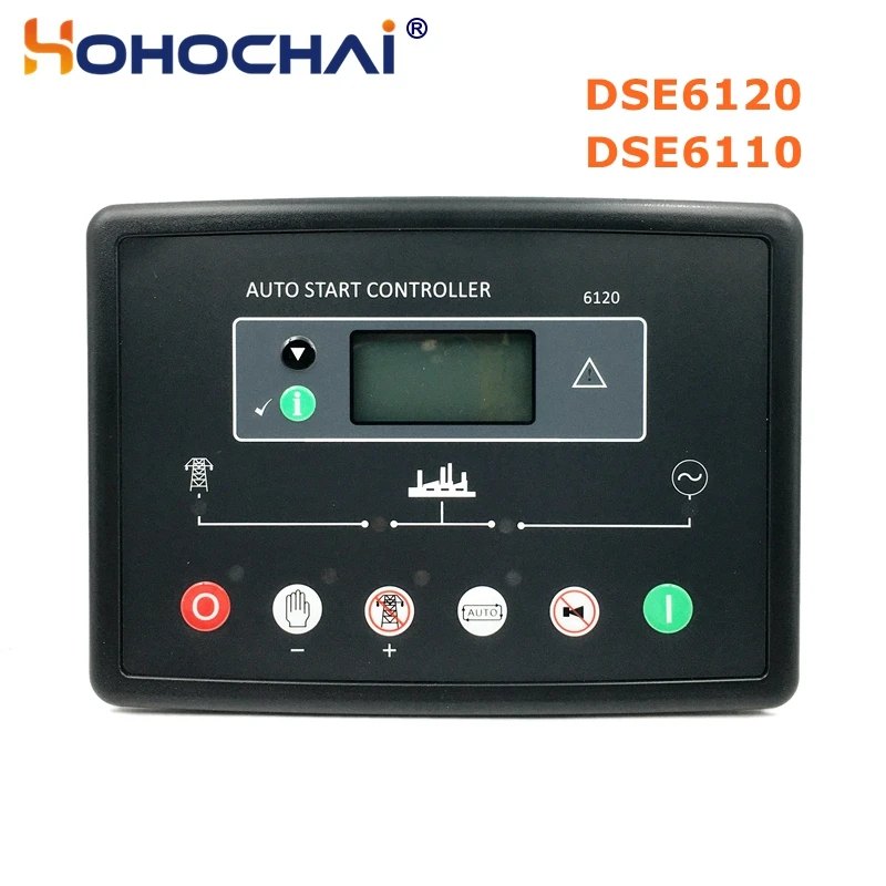 Gerador Controlador Dse6120 Arranque Automático Diesel Genconjunto Controle Pannel Dse6110