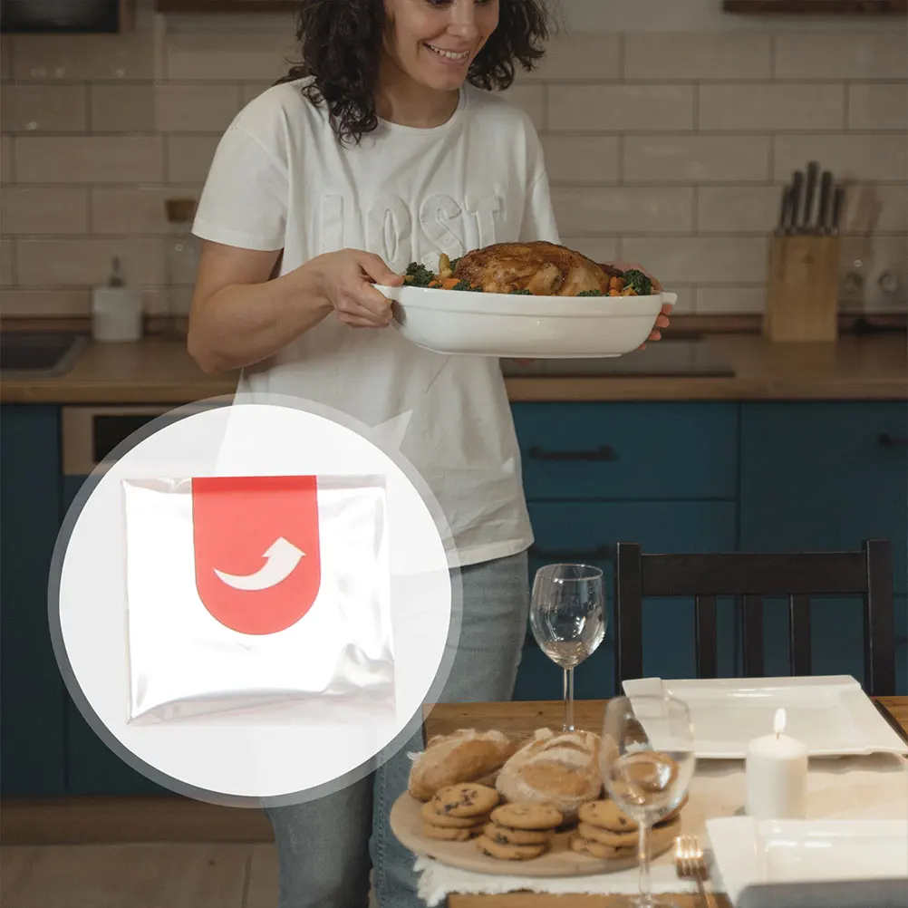 

80Pcs Oven Chicken Roast Bags Practical Pet Roasting Bags for Turkey Meat Fish Oven Kitchen Cooking Kitchen Gadget