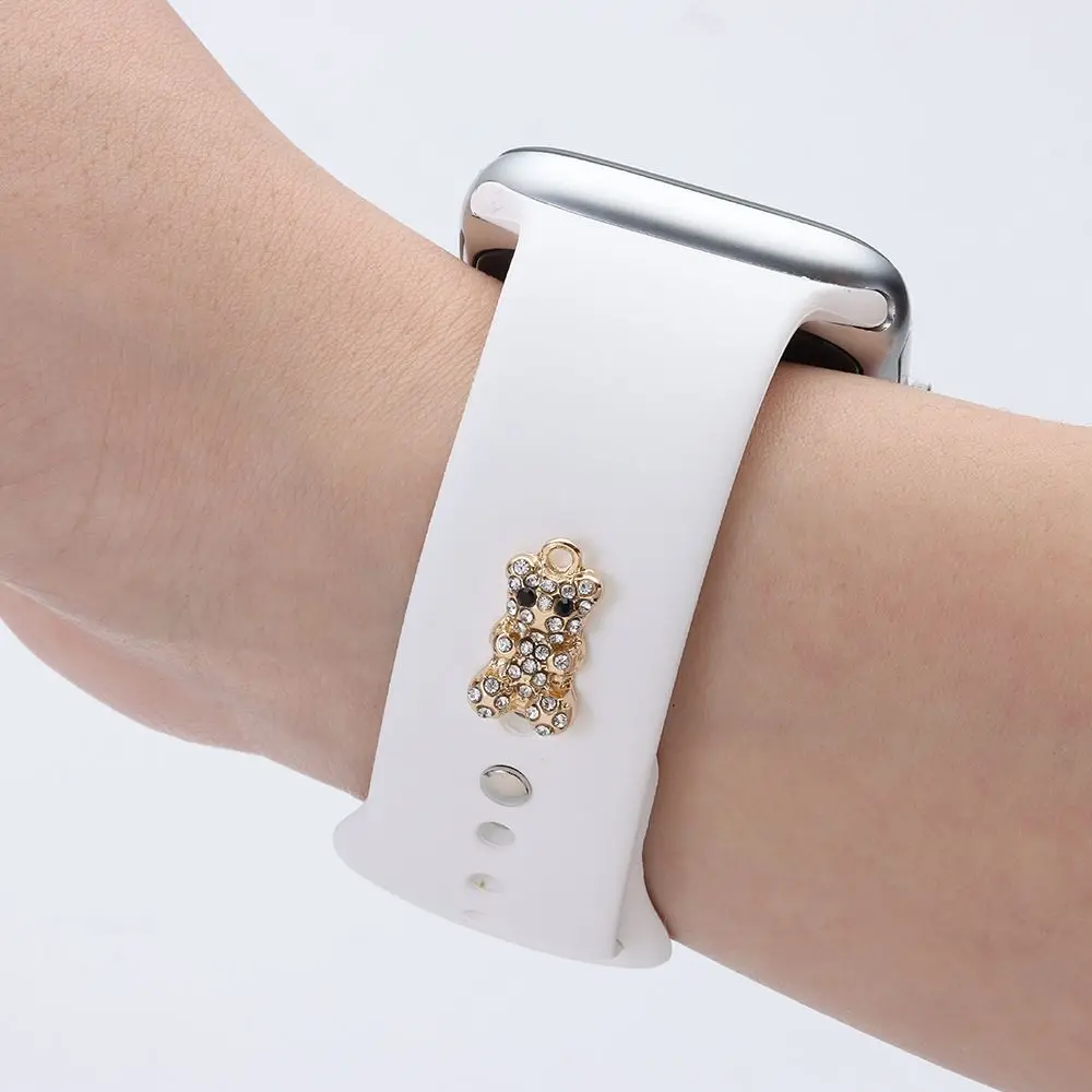 Creative Diamond Bracelet Strap Accessories Watch Band Ornament Wristbelt Charms Decorative Ring