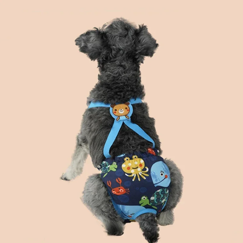 

For Dogs mascotas Supplies Unisex Pet Physiological Pants Underwear Girl Dog Diaper Strap Briefs Female Sanitary Panties Shorts