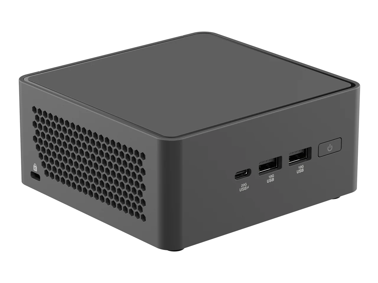 ASUS NUC 15 Pro RNUC15CRHU70000U Black Barebone Mini PC, Intel Core Ultra 7 255H, Intel Arc 140T Graphics, US Cord