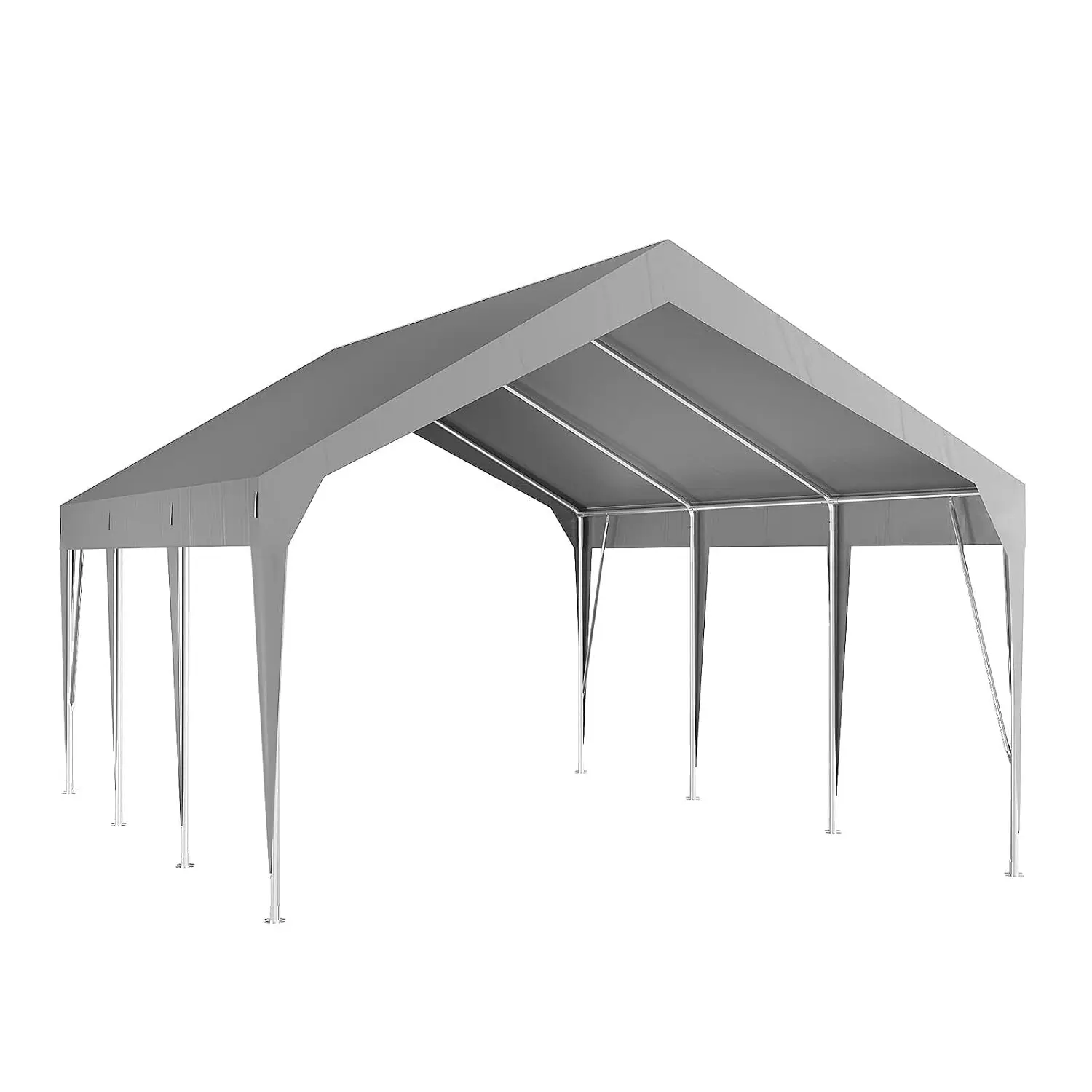 Heavy-Duty Portable Carport Canopy Garage 10x20 FT, Customized