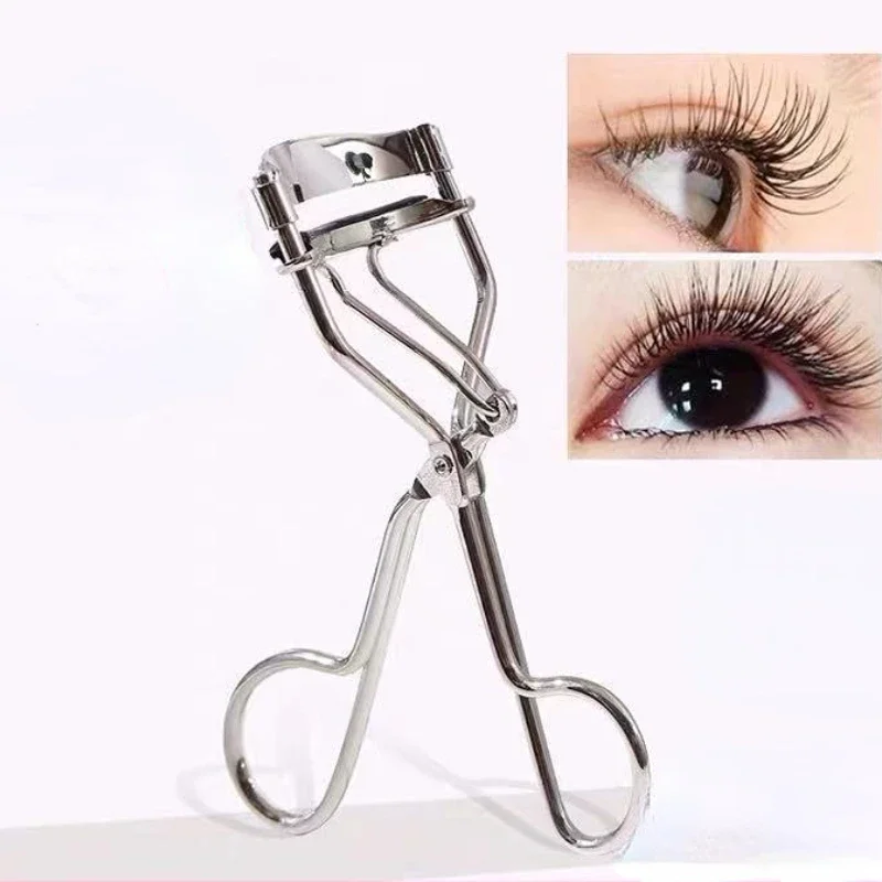 1 Pcs Curling Eyelash Curler Stainless Steel Eyelash Extension Eyes Make Up Eyelashes Cosmetic Makeup Tools Black Silver White