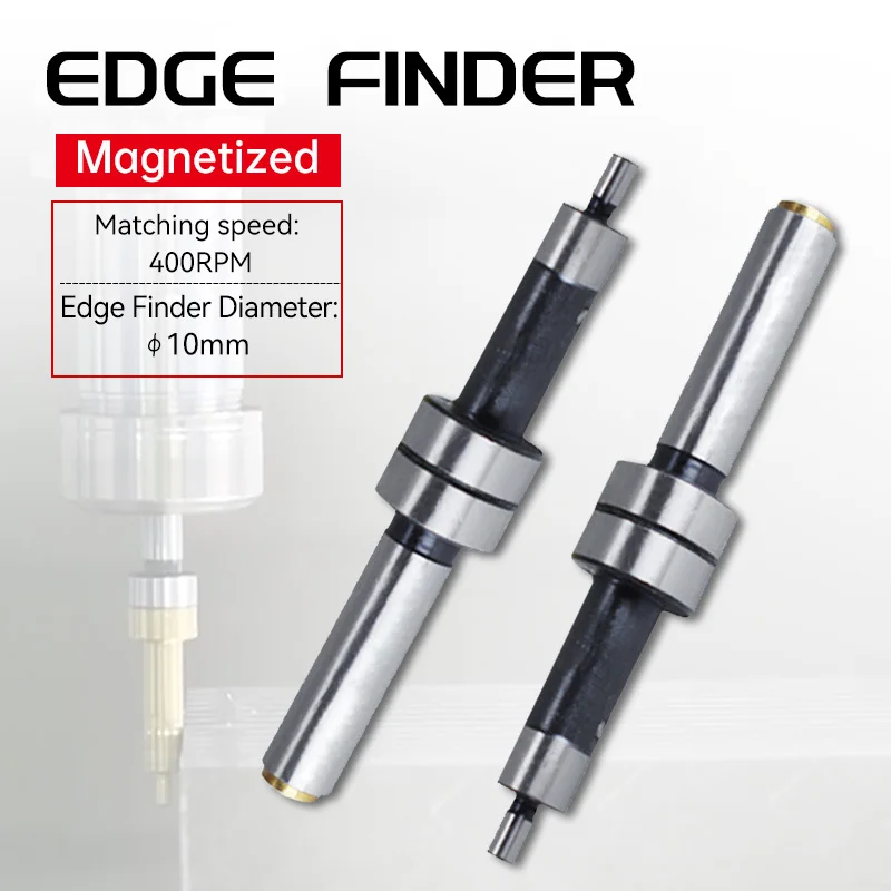 Mecânica Magnetic Edge Finder Milling Lathe Machine Touch Point Sensor Work Measurement Tool Acessório 10 mm Shank Cnc 1pc