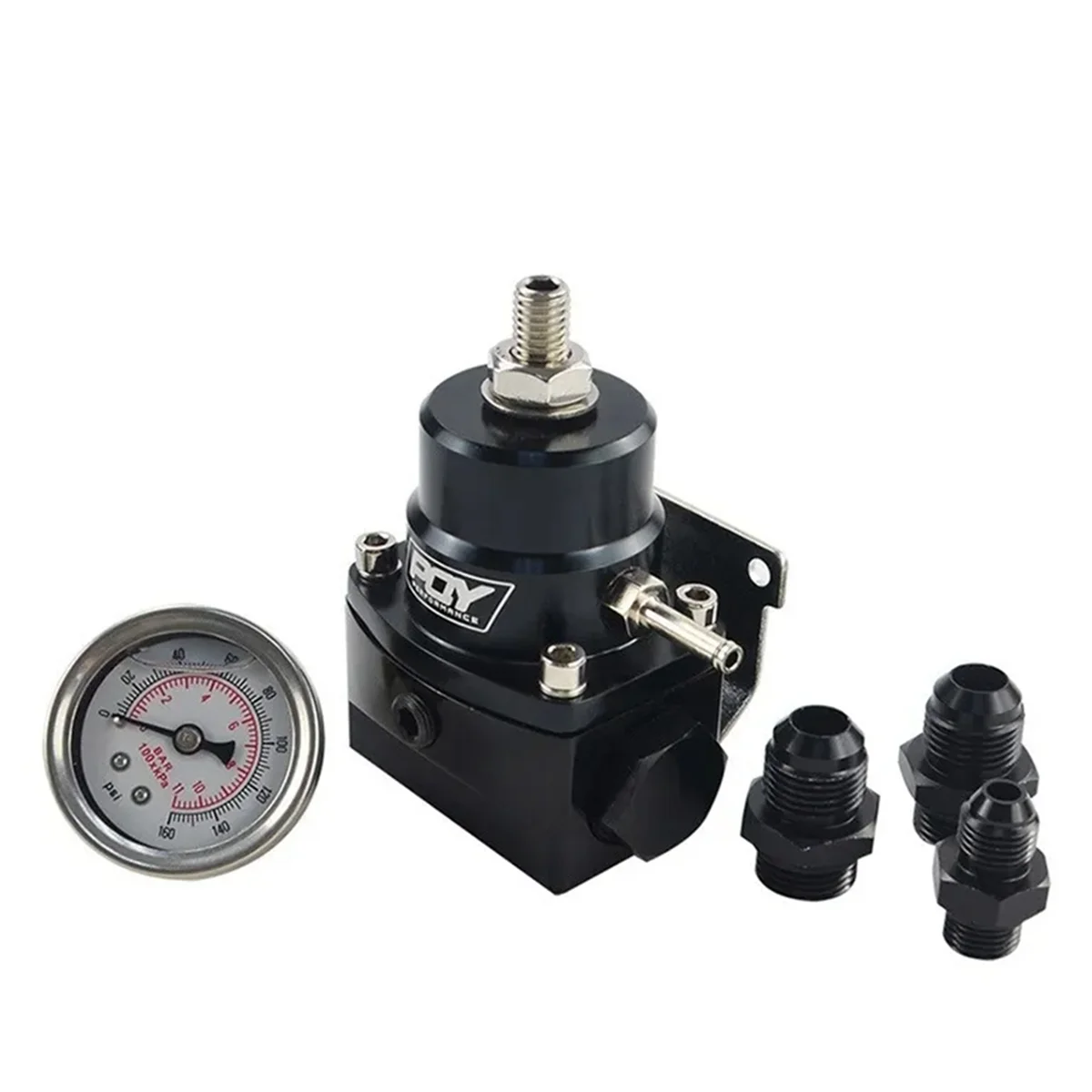 AN8/8/6 Fuel Inject Regulator with Boost Gauge High Pressure 8AN