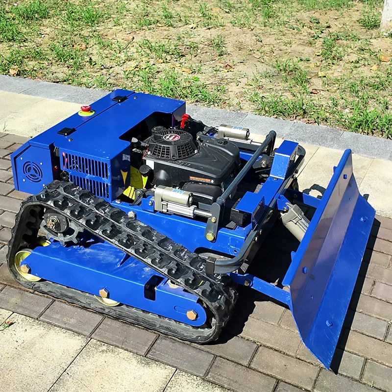 Customized Mini Robot Lawn Mower - Remote Control with Snow Shovel 550mm Cutting Width