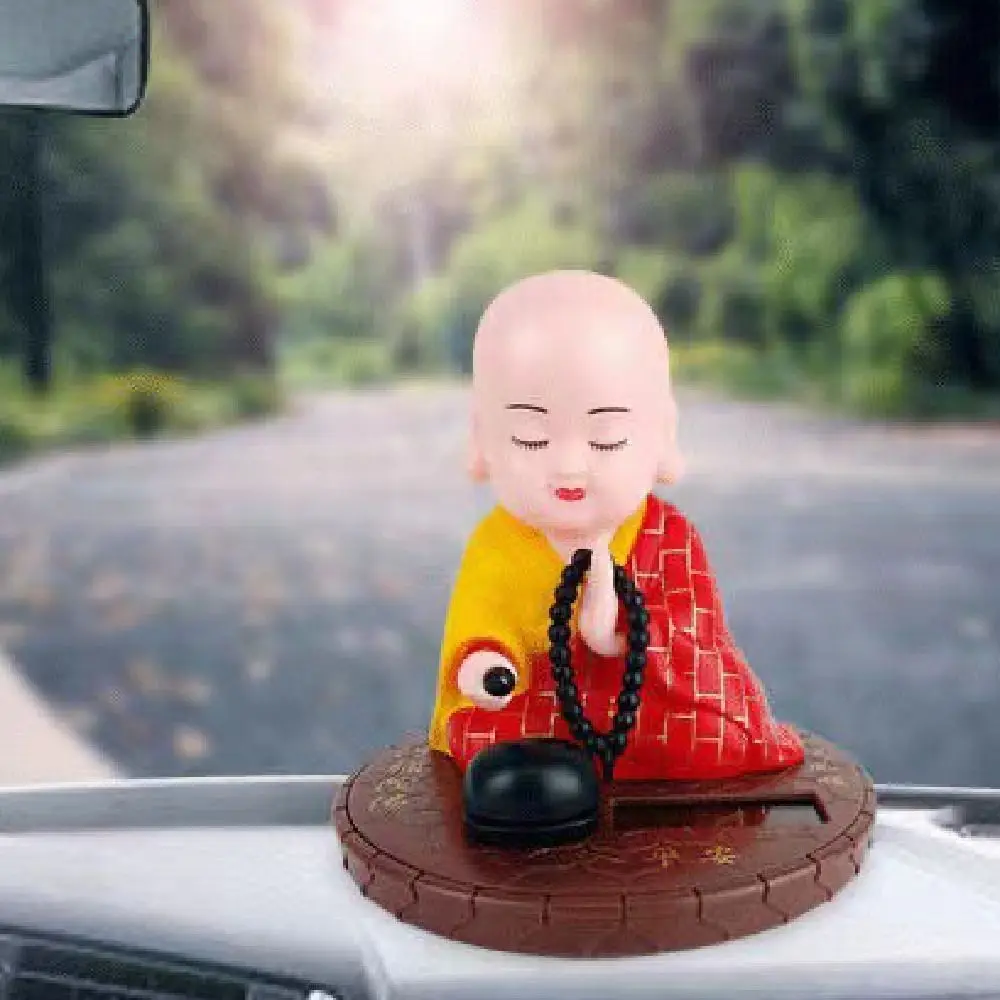 Devout Prayer Solar Nodding Buddha Nodding Wealth Coming Beating Wooden Fish Decorative Knocking Wooden Fish