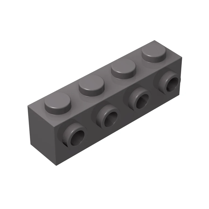 50Pcs Building Block Third-party Parts Compatible With 30414 Brick, Modified 1x4 with Studs on Side