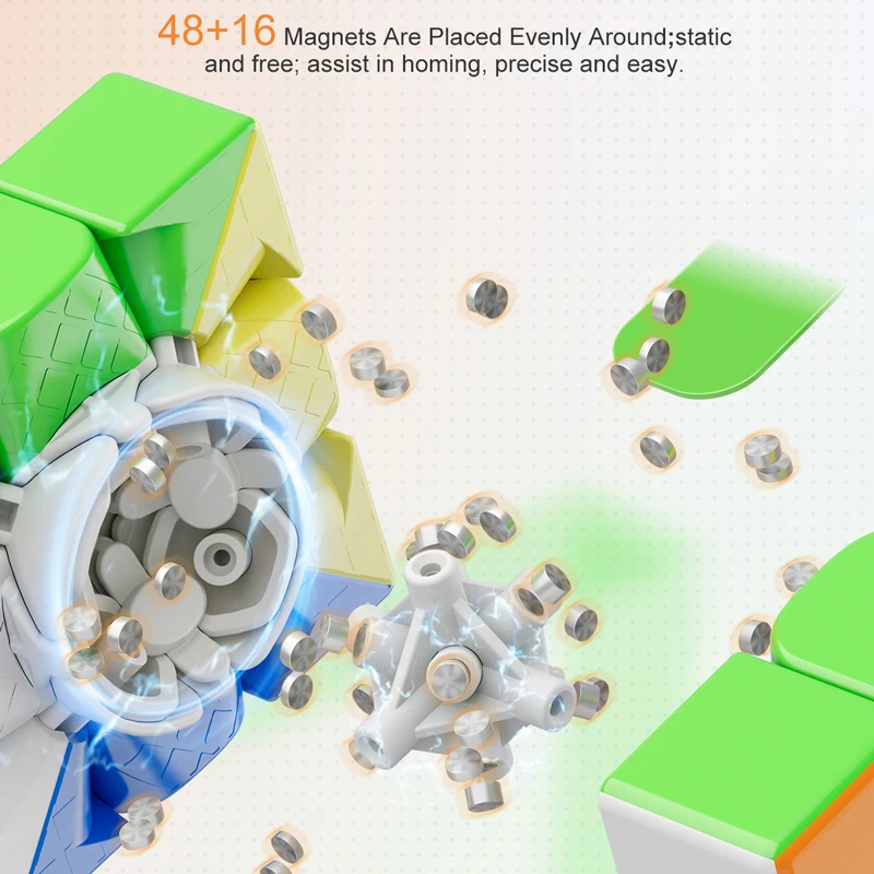 YJ YongJun-Cubo mágico magnético MGC para niños, rompecabezas profesional de velocidad, 3x3x3, 3x3