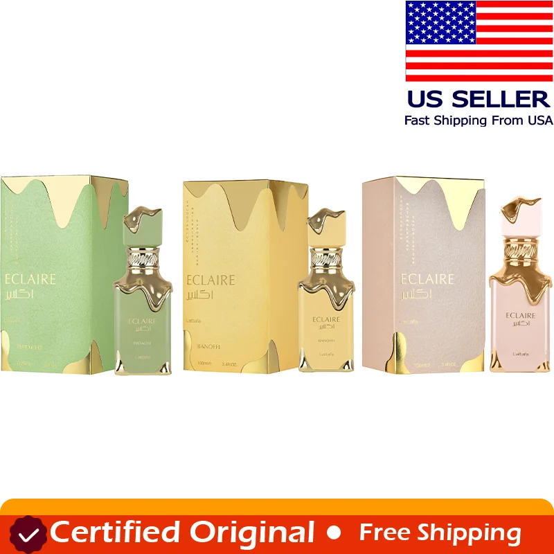 

Парфюмерная вода Lattafa Eclaire Vanilla Caramel Sweet Floral, стойкий аромат для женщин, 100 мл