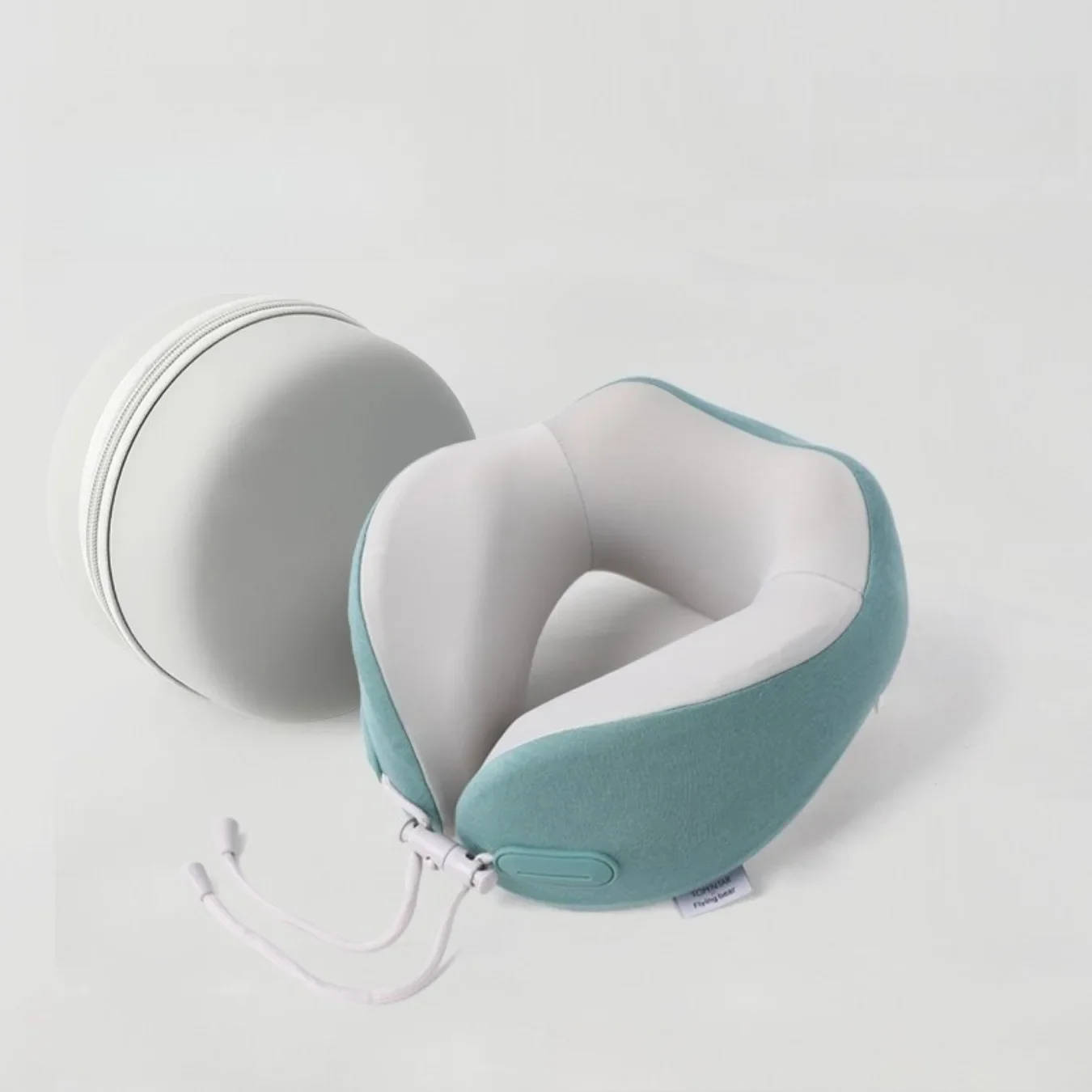 Cool Sensation U Neck Pillow Collapsible Portable Travel Cushion For Plane Business Trip And Outdoor Journey Neck Protection