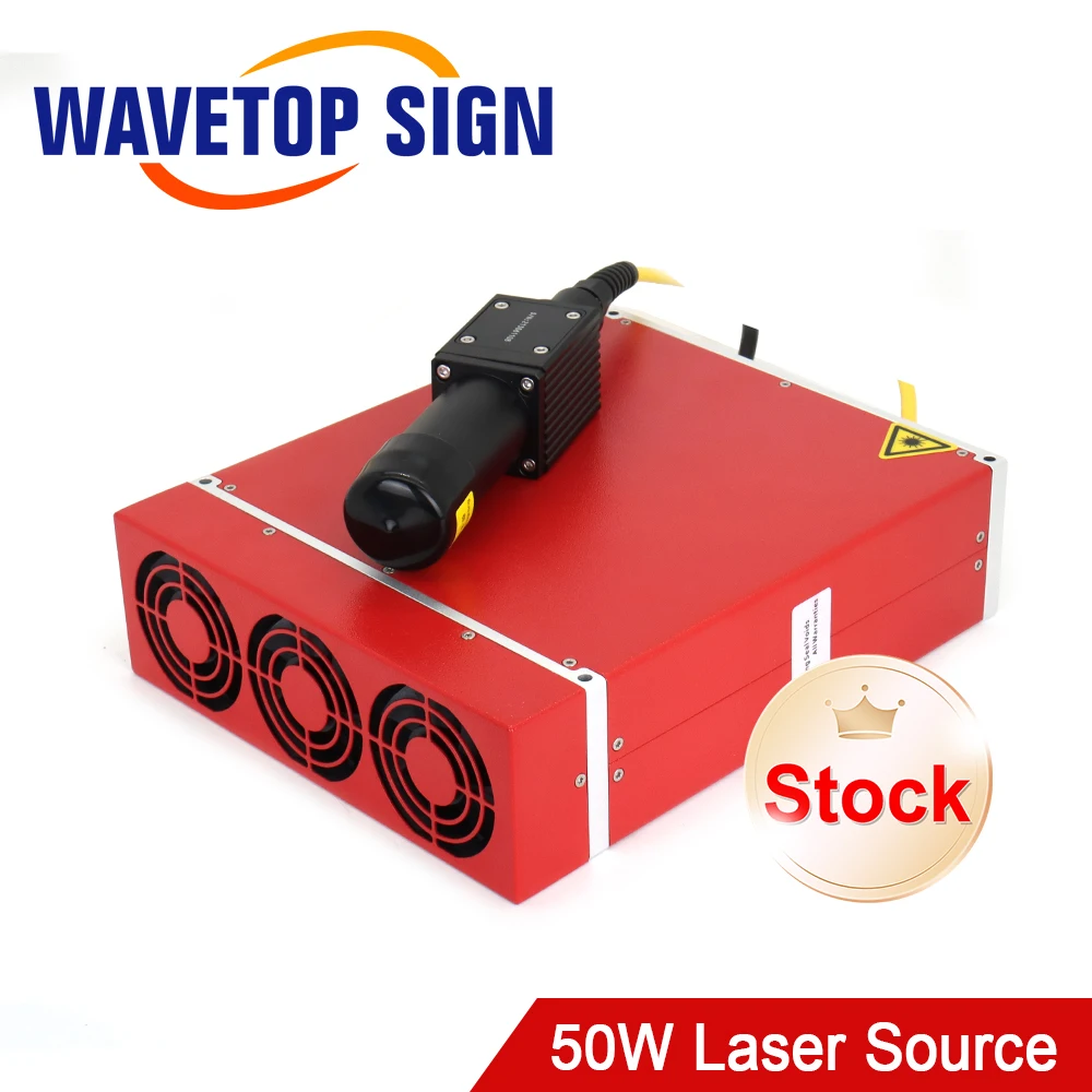WaveTopSign Stock JPT LP+ Series Fiber Laser Source 50W with Wide Frequencies for Fiber Laser Marking Machine Part