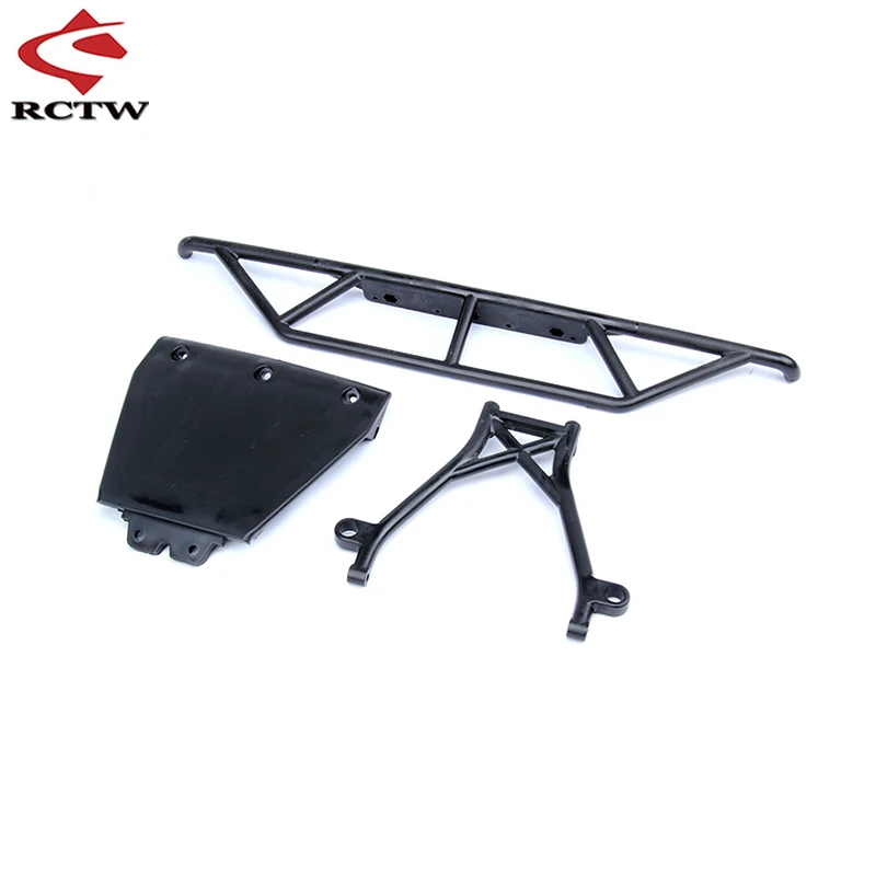 Plastic Front or Rear Bumper Kit for 1/5 Rc Car Losi 5ive T ROFUN ROVAN LT King Motor X2 Truck Spare Toys Parts