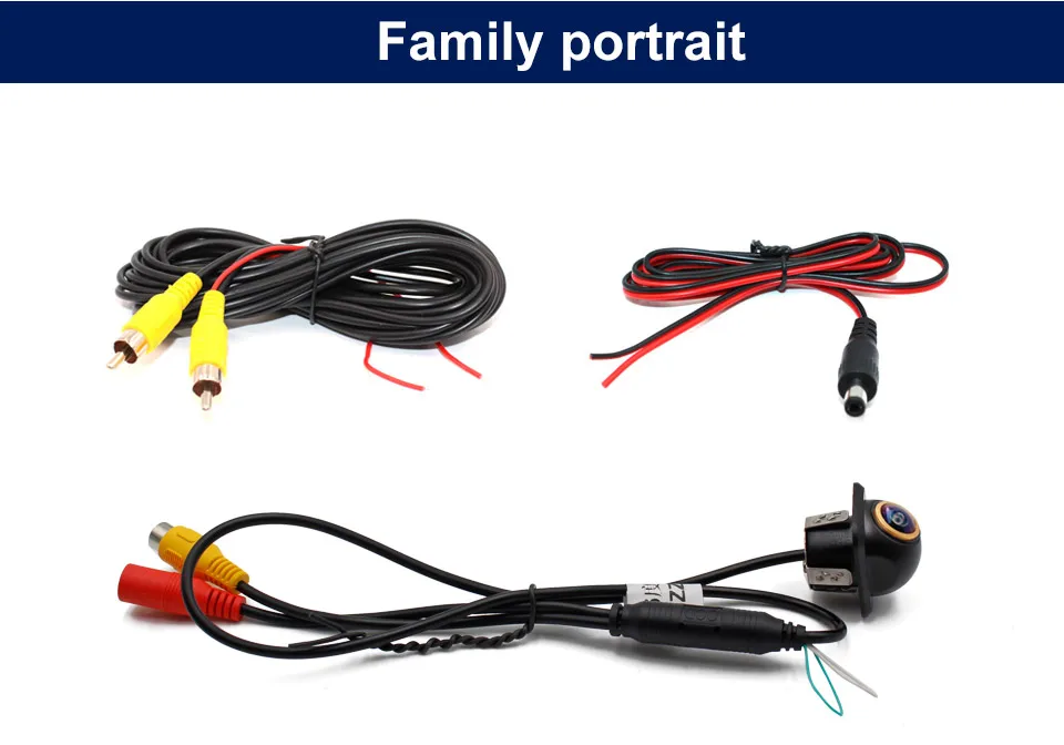 Smartour AHD CVBS CCD Fisheye Objektiv Rückfahrkamera AHD 1080p Nachtsicht Backup Parkplatz Wasserdicht Für Auto Rückfahr Monitor – Detail 22