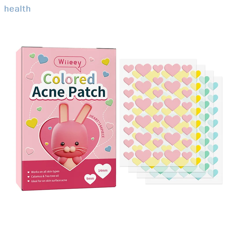 144PCS Pimple Patch สีสันที่มองไม่เห็นกําจัดสิว Skin Care สติกเกอร์คอนซีลเลอร์ Face Spot เครื่องมือแต่งหน้าความงาม