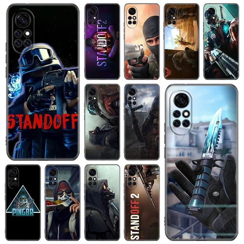 Hot Game STANDOFF-2 Phone Case For Huawei Honor 60 50 SE 30S Mate 30 20 10 Lite 40 Nova 9 8 Pro Y60 8i 7i 7SE 5T Premium Cover