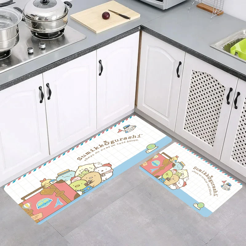 

Foot Mat S-Sumikko Cute Gurashi Kitchen Carpet Room Mats Carpets Balcony Home Doormat Entrance Door Rugs Rug Bathroom Bath House