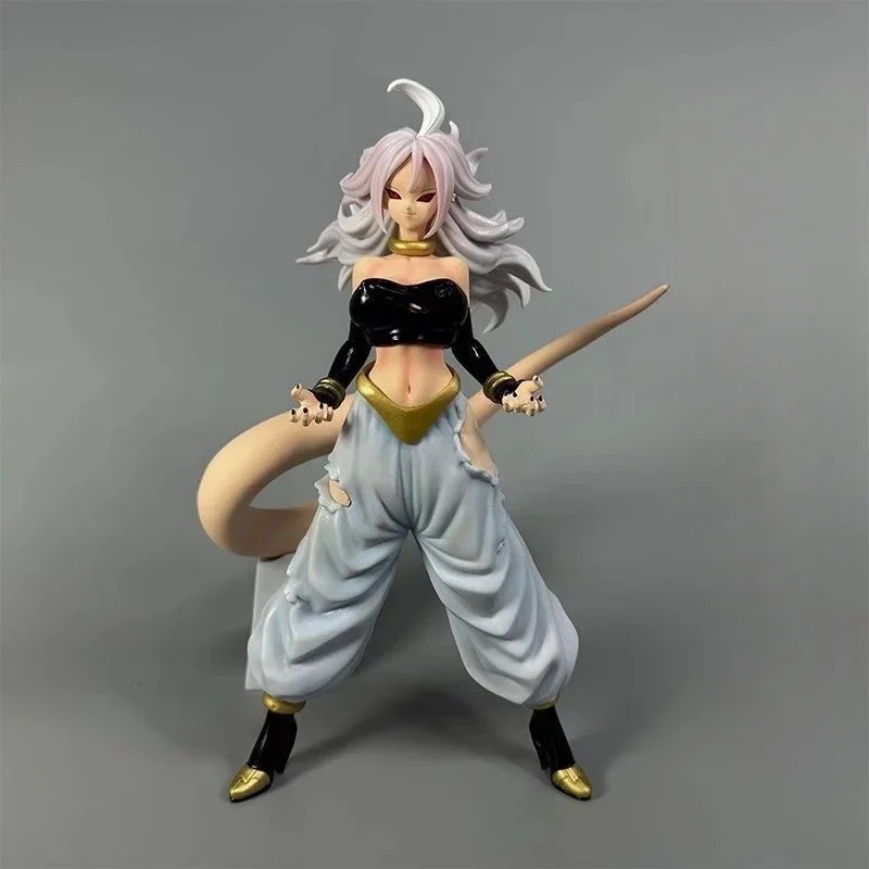 

Anime Dragon Ball Z Android 21 Figura Majin Buu Figure Androide 21 Action Figures 30cm Pvc Statue Model Toys Gifts