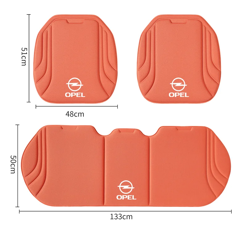 Car Seat Cover Anti-Slip Front Rear Breathable Protection Cushion For Opel Corsa Astra Insignia Vectra Zafira Meriva Mokka view 4