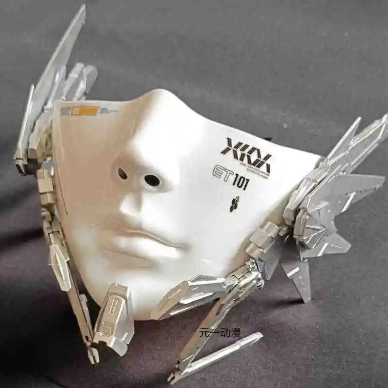 In Stock Mechanical Ji Modified Half Face Fashion Mask Mg Freedom 2.0 Concert Supporting Single Item Model Gifts