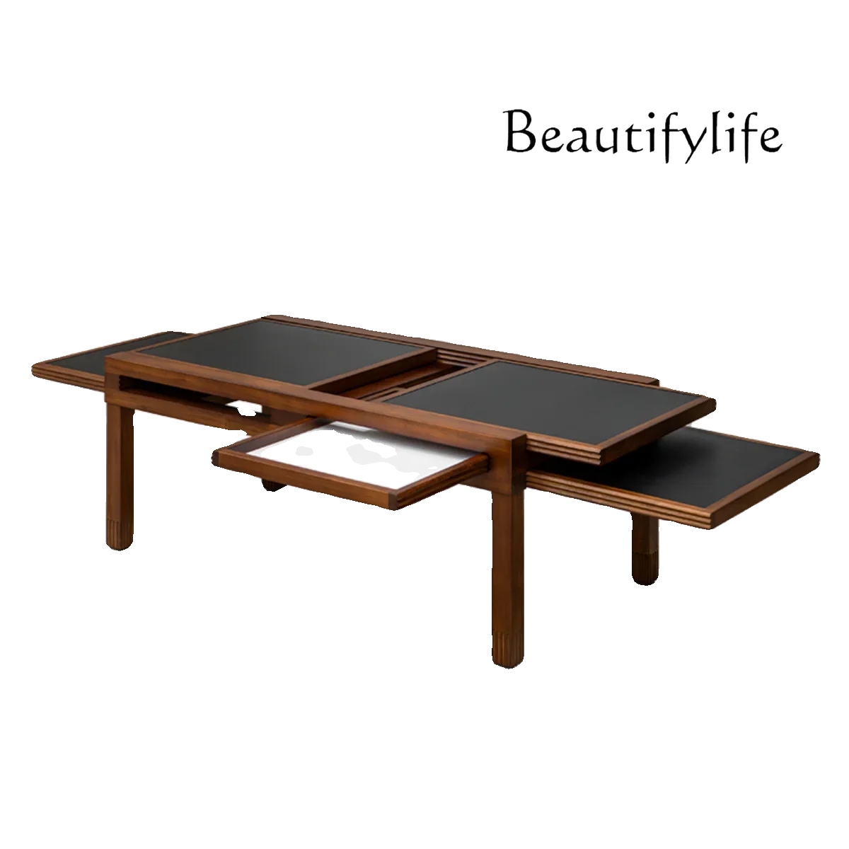 

Medieval replica, classic creative solid wood combination coffee table coffee table retro designer furniture