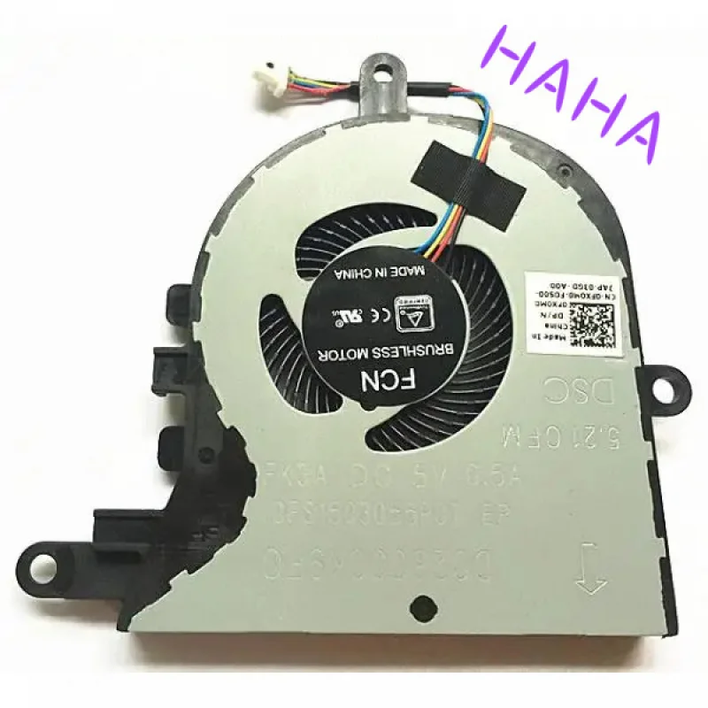 Nuevo ventilador de refrigeración de CPU H+ para DELL Latitude 3590 L3590 E3590 Inspiron 15 3585 17-3780 3793 5770 Vostro 3580 3590 3593 0FX0M0 FK3A