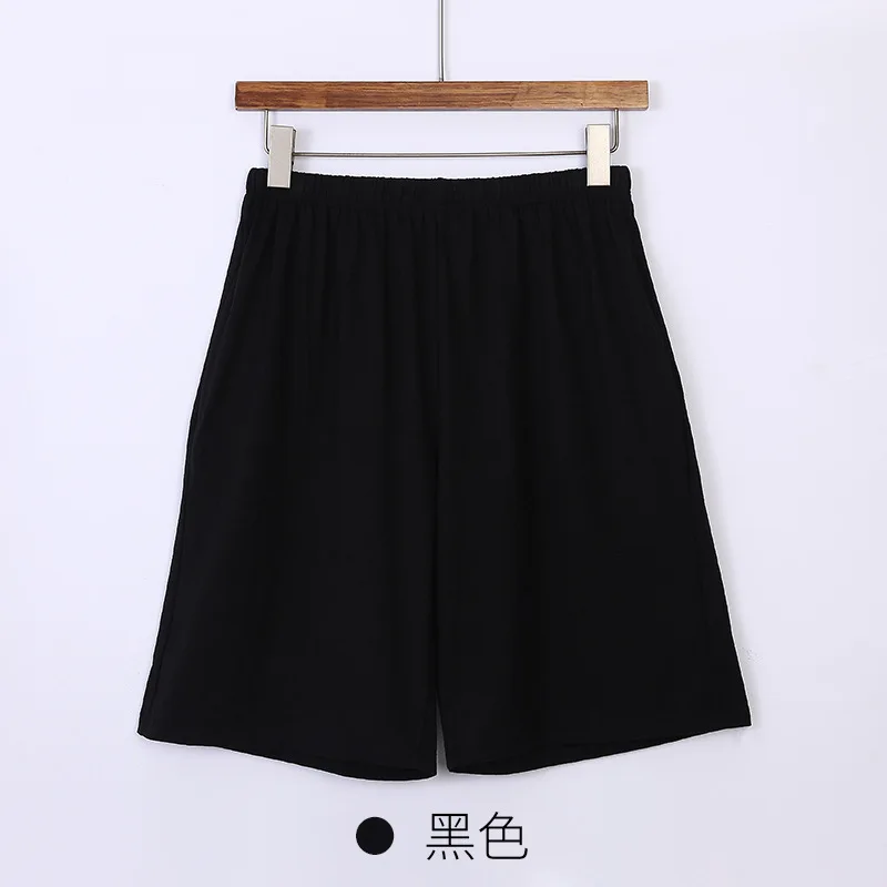 القطن النوم قيعان المرأة الصيف بلون ملابس المنزل السراويل الرياضية فضفاضة المتضخم ملابس نوم غير رسمية الإناث ملابس خاصة الموضة