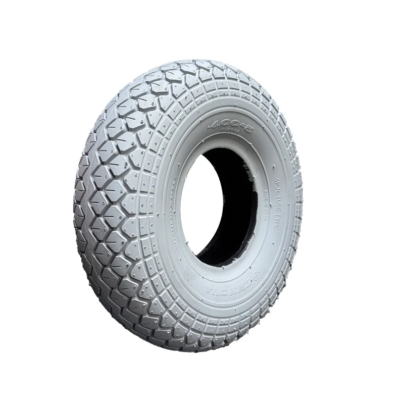 

11 Inch Scooter Tires 4.00-5 Grey Outer Tire Non-slip Pneumatic Wheel for Scooter Accessories