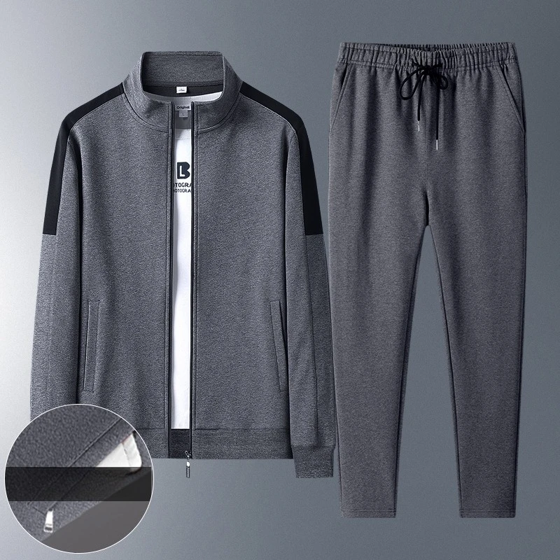 Comfort 2025 Autumn Men Running Sets Plus Size Pants Sets Breathable Jogging Gear For Outdoor Fitness And Running Activities