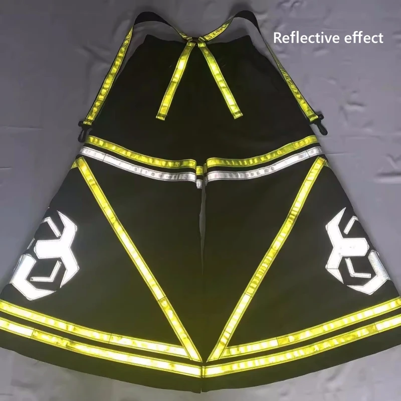 

Melbourne Shuffle Dance Trousers Ghost Step Dance Pants Night Vision Street Dance Pants Casual Men Women Reflective Pants 2025
