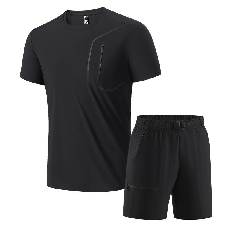 Sommer Männer Casual Outdoor Anzüge Herren Laufsport Sets Herren Fitness Jogging Basketball Mode T-shirts + Jogginghose/Shorts Sets