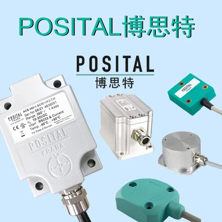 2025 POSITAL FRABA High Precision Inclinometer ACS-080-2-SC00-HK2-PM Analog Interface