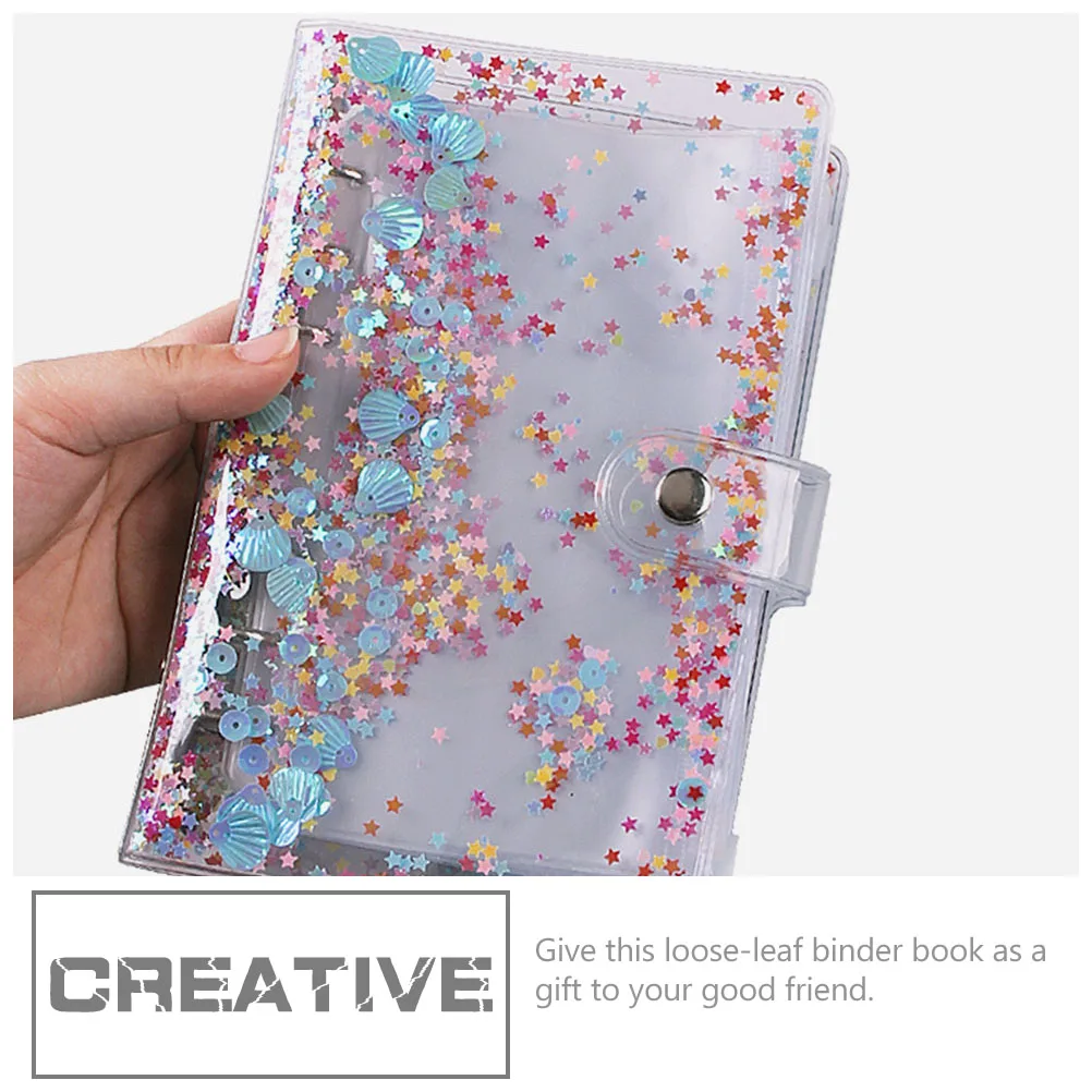 

A6 Binder Notebook With Zipper Ledger Organizer Budget Sticker Cash Envelopes Money Saving Office Supply Household Cards Book