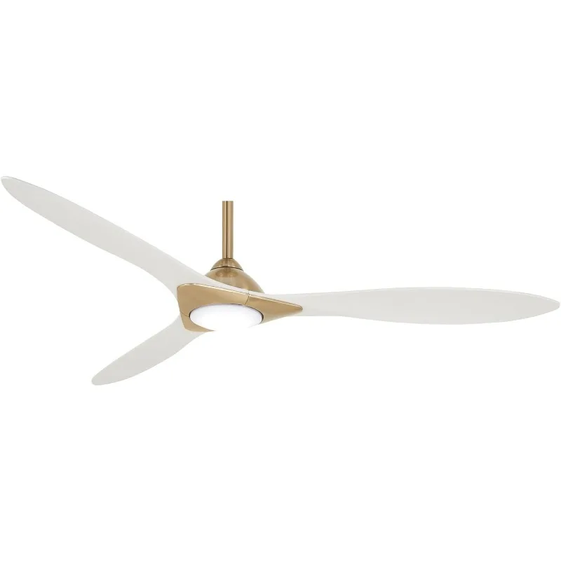 CeilingF868 Ceiling Fan (Soft Brass/Flat White)