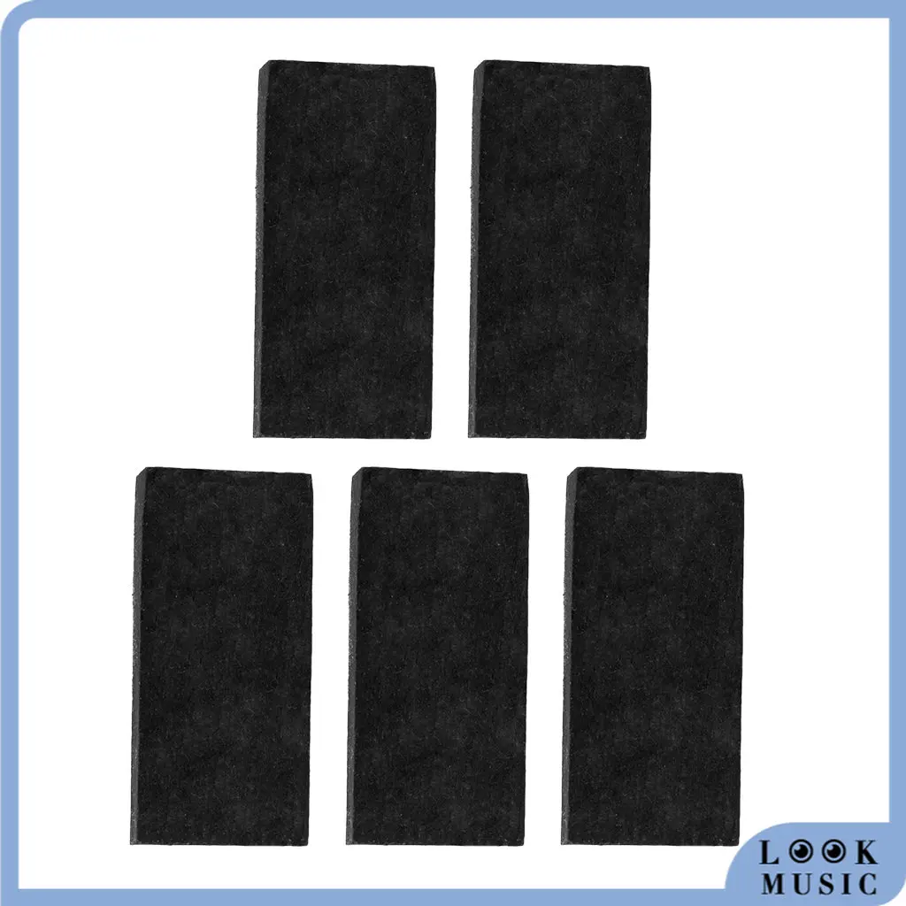 

LOOK Assorted Unfinished Oblong Ebony Raw Material Frog Blanks For Violin Bow Makers DIY Viola Violno Bows Arco Repair Accessory