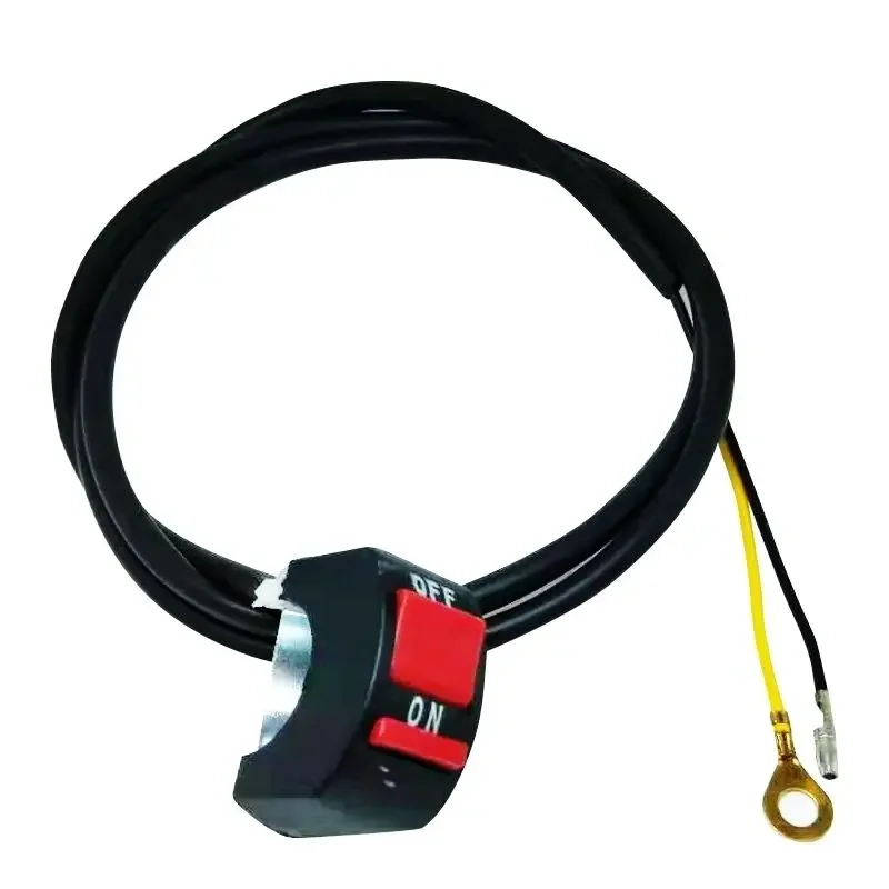 Micro-tiller Parts Rotary Tiller Flameout Switch Shutdown Line Zongshen Xiaobailong Single-line and Double-line Universal