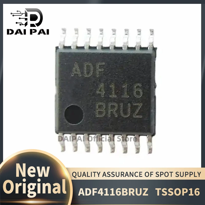 

(10Pcs/Lot) 100%New Original ADF4116BRUZ-REEL7 ADF4116BRUZ ADF4116 TSSOP16 Chipset