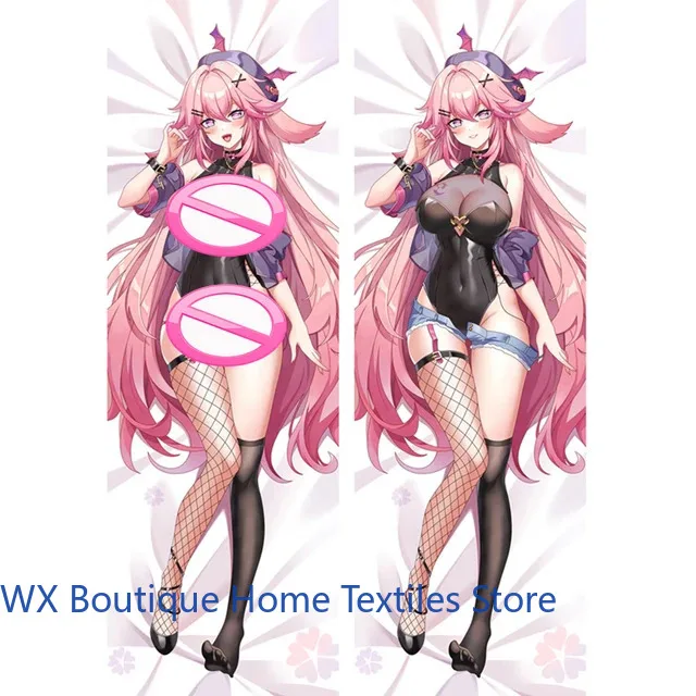 

Genshin Impact Yae Miko Dakimakura 2WAY Чехол Аниме Подушка Чехлы