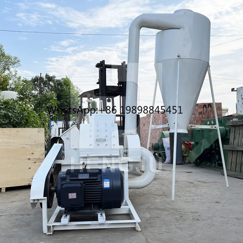 Wood Crusher Machine Industrial Mini diesel Electric Wood Chipper Machine