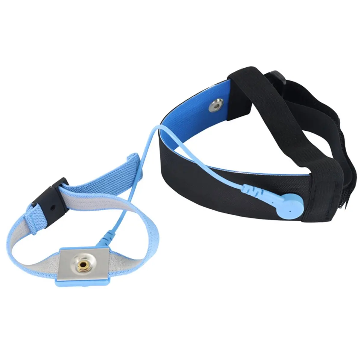 BHBL Anti-Static Foot Strap Adjustable Strap Heel with Circular Buckle Electrostatic Ankle ESD Discharge Band Ground 30cm
