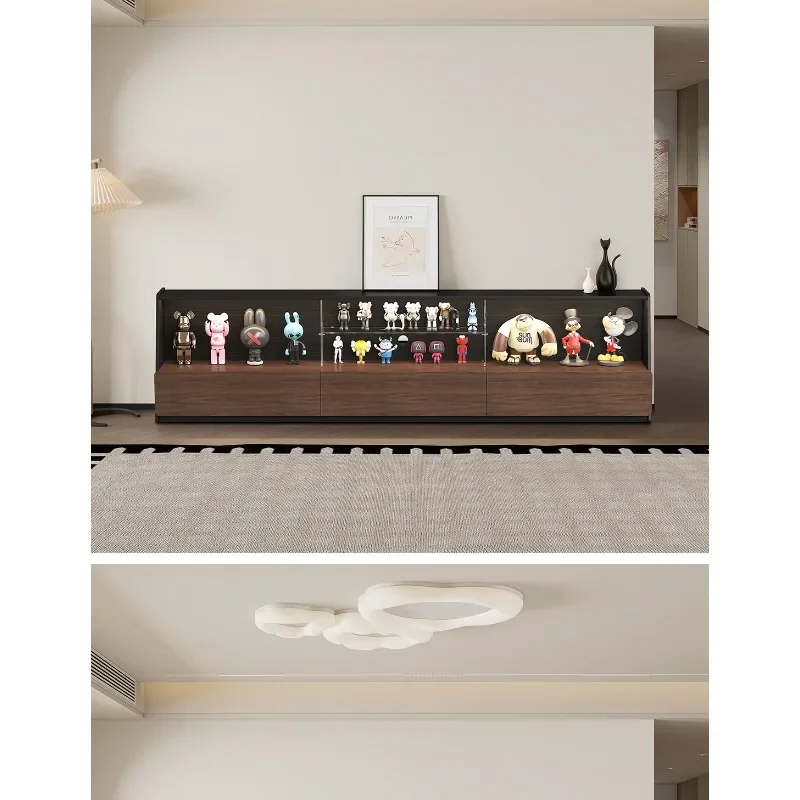 

Second-hand style TV cabinet floor-to-ceiling living room small household type modern simple and high-end sense