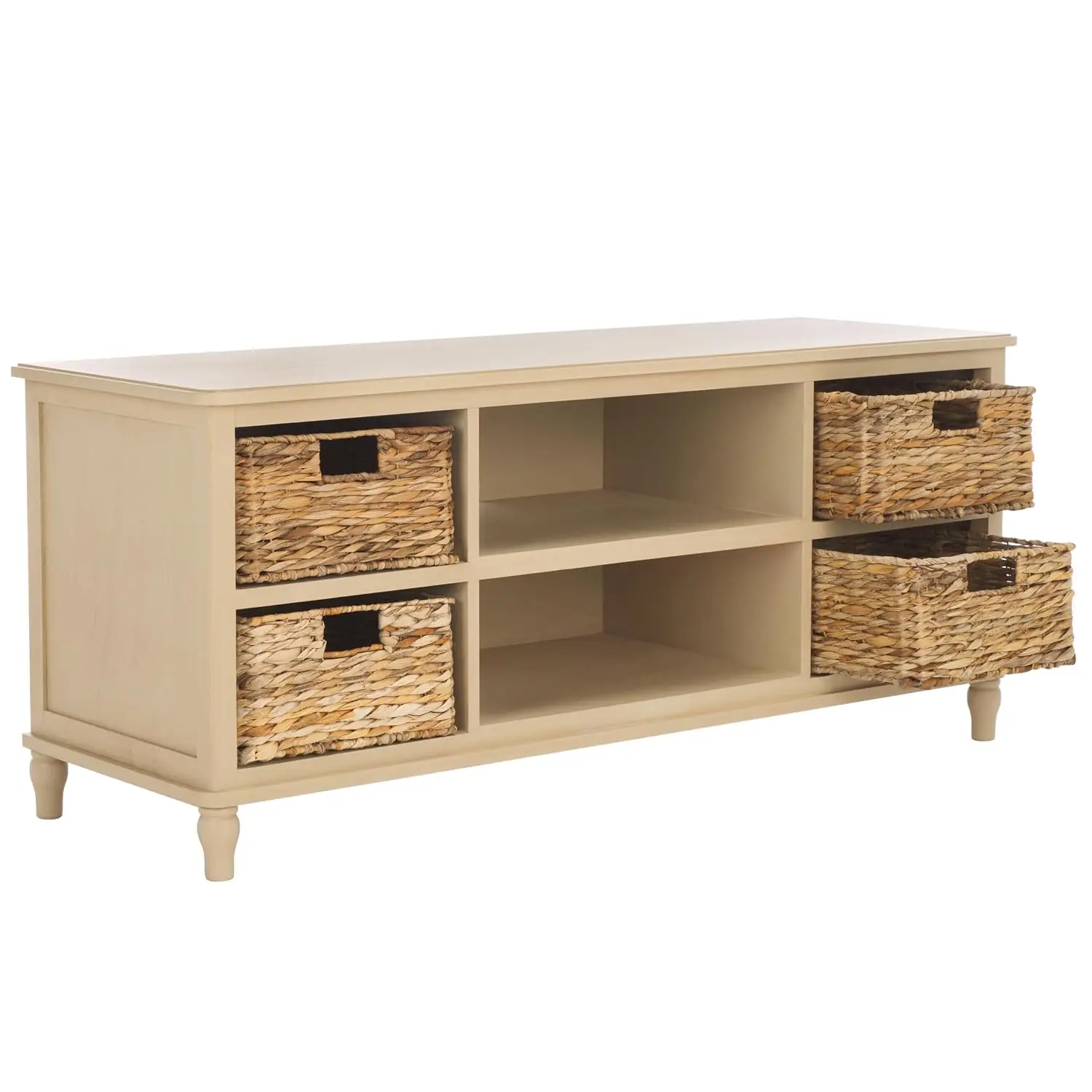 Natural Brown TV Stand for 55