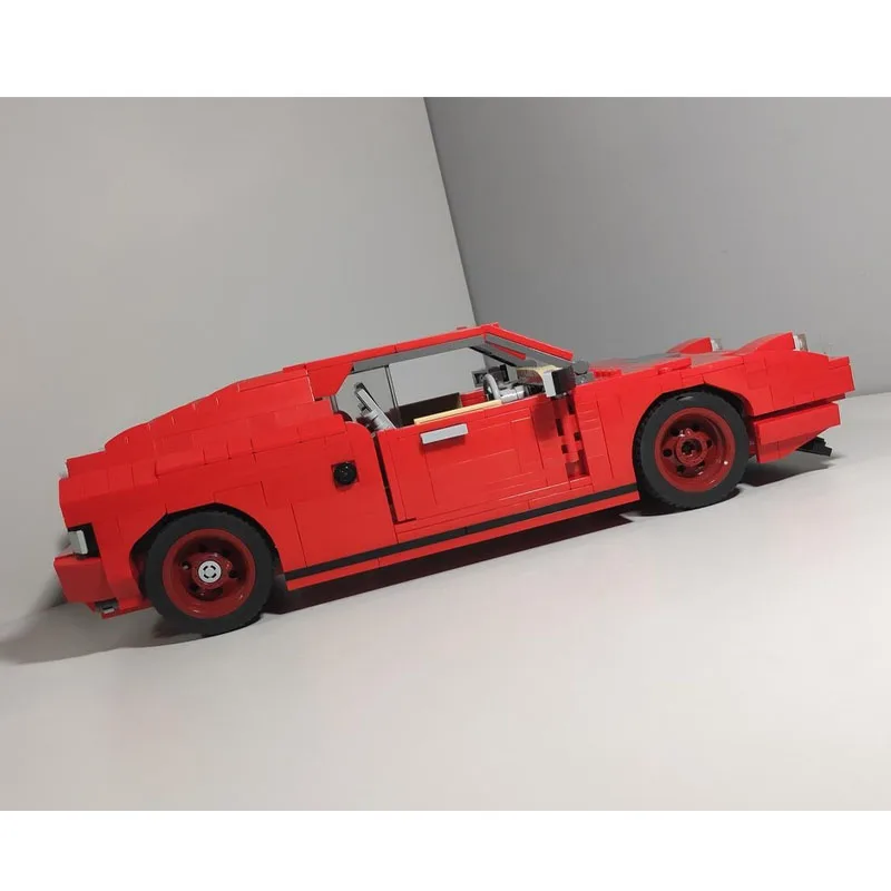 New MOC-75625 Popular Limited Edition Sports Red Iconic Supercar Model, 752parts, Christmas and Birthday Building Block Toy Gift