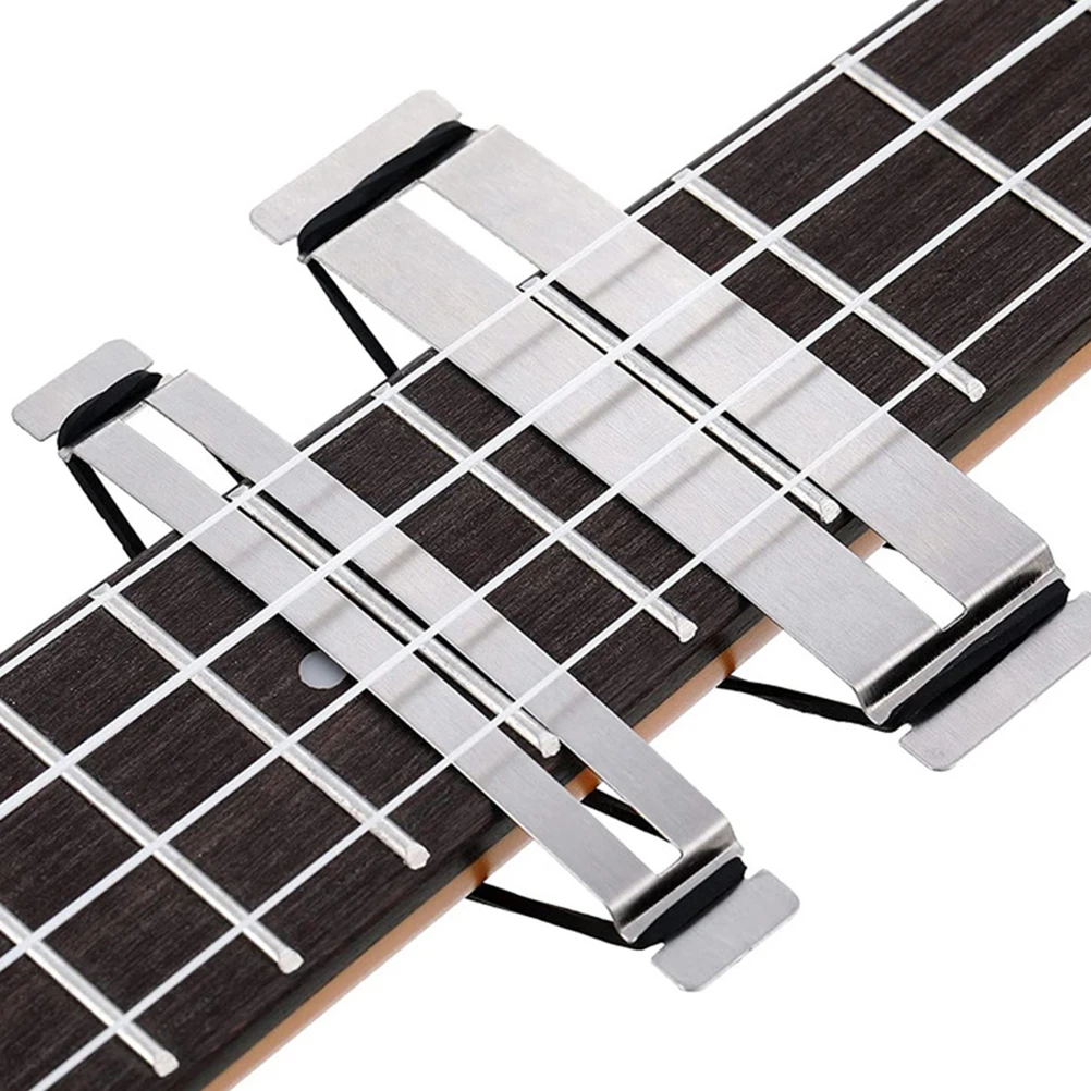 

6 Sets Guitar Repair Tools Finger Guard Plate Fret for Fretboard Bass Sanding Block