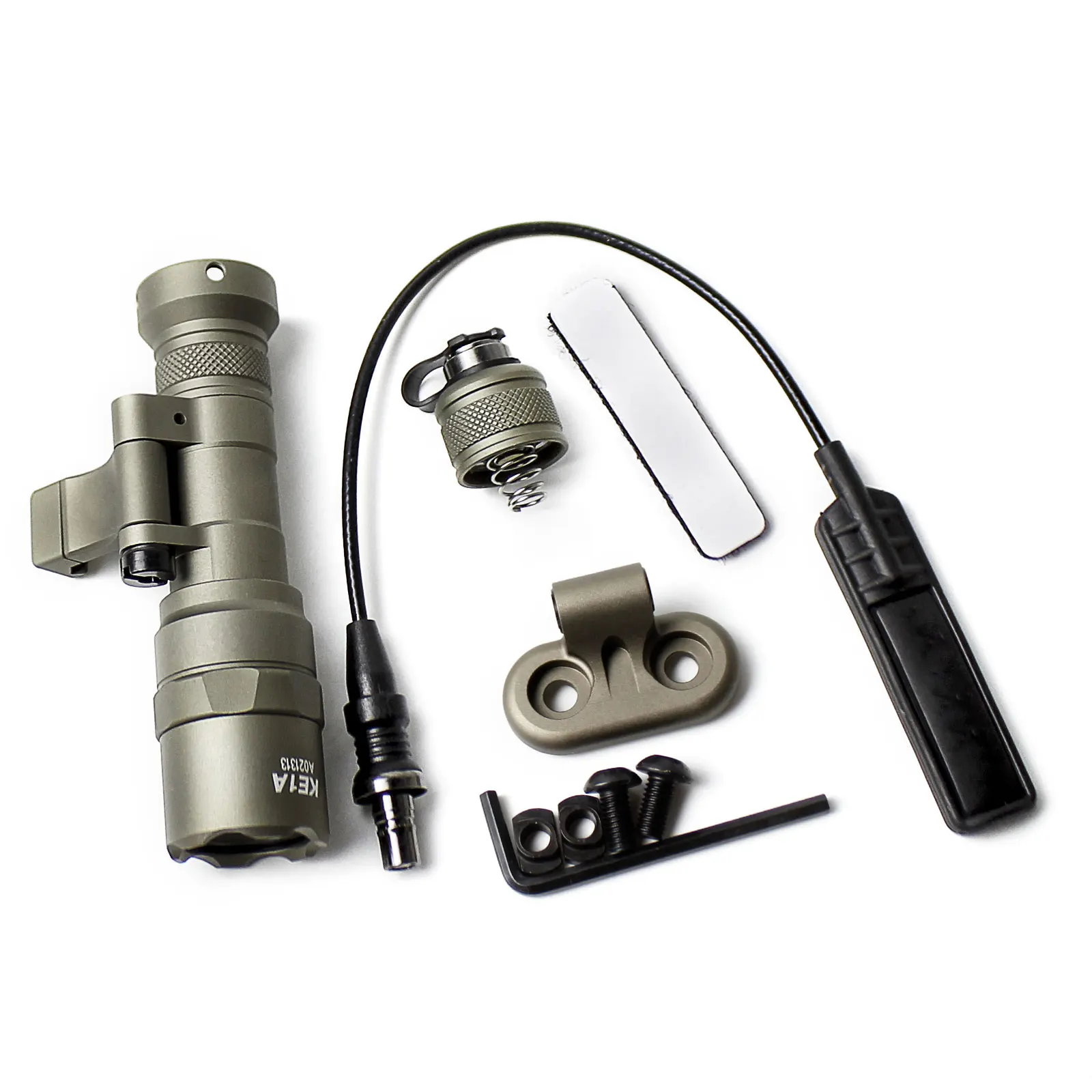 M340C M340V M640V M640DF Tactical Mini Light LED Wea pon Flashlight ,Rifle Mlok Mount Fit 20mm Picatinny Rail