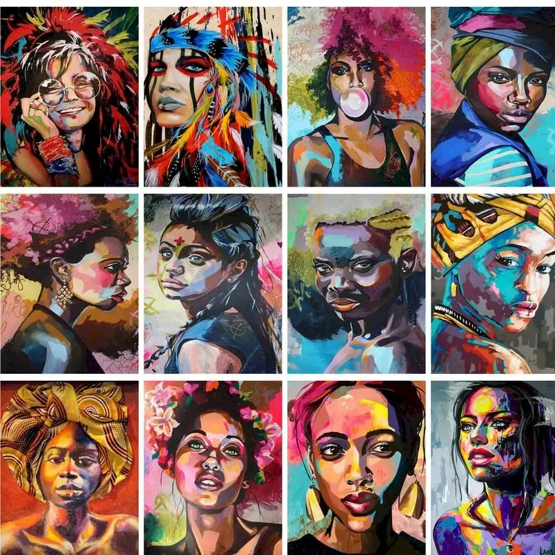 GATYZTORY раскраска по номерам “Абстракция”